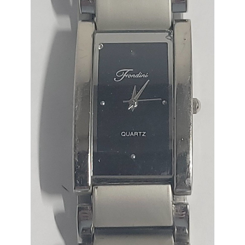 Gorgeous Fondini with Swiss Parts Wristwatch! Quartz Movement Works great!